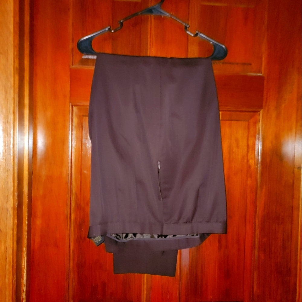 Chic dark brown pants